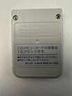 Official Sony Playstation 1 Ps1 Authentic Memory Card Tested Psone Light Grey