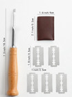 7 Pcs Stainless Steel Bread Cutter Dough Scraper Baking Set
