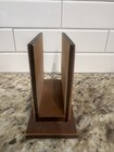 Mcm Hummel Letter napkin Holder Wooden Made In W  Germany Dual Sided 2 Images
