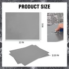 Falling In Art Soft Linoleum Carving Block  9 Inches 9   X 12   2 Pack  Gray 
