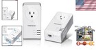 High-speed Powerline 1300 Av2 Adapter Kit 2 Adapters Gigabit Outlet