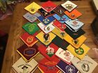Huge Vintage Boy Scout Badge Patch Medal Lot 300  Items Sash Neckerchiefs Bsa