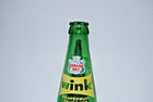 Vintage Canada Dry Wink Grapefruit Soda Bottle 10 Oz Green Glass Quilted Waffle