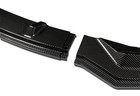 Front Bumper Lip Spoiler Splitter Painted Carbon Abs For 2017-2020 Tesla Model 3