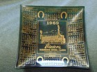 1969 Binion s Horsehoe Hotel Casino Ash Tray - Glass - Las Vegas