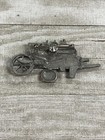 Jonette Jewelry Silver Pewter Wheelbarrow Of Pumpkins Brooch Pin    jj   