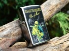 Iron Maiden Piece Of Mind Zippo Lighter - Eddie - Bruce Dickinson - Heavy Metal