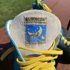 La Sportiva Climbing Shoe 43 High Top Vtg 90s Leather Made In Italy Blue Mens 10