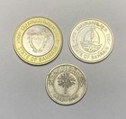 Set Of 3 Bahrain Circulated Foreign   World Coins          
