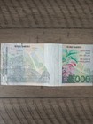 Belgium 10000 Francs P-146 1992-1997 King Queen Aunc Paola Green Pre Euro Rare