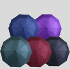 Umbrella Automatic Black Anti-uv Sun rain Windproof 3 Folding Compact Umbrella