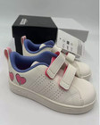 Adidas Vs Advantage Clean Comfort I  hearts  Toddler Baby Shoe 7k Eu 23 5 db1935