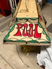 Vintage Billiards Light Hanging Pool Table Faux Stained Glass Fiberglass 35  Bar