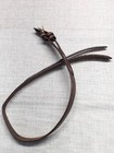 Vintage Silver Creek Buckle Belt Ranger Leather 32 Brown Western Cowhide Buckle