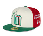New Era Mexico Anniversary Edition Men s 59fifty Fitted Hat Red  White  Green