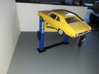 1 24 1 25 Scale Adjustable 2 Post Model Car Lift  For Work Shop Garage Dioramas 