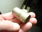 Vintage Silver Plate  Alto Saxophone Body End Plug  - Make An Offer 