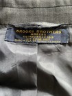 Brooks Brothers Makers Established 1818 Gray Windowpane Wool Suit Jacket Blazer