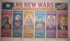 No New Wars  United States Satire  Set Of 6 Faux Artistamp Collection