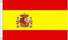 Spain Nylon Flag Large 5 X 3 Ft - Hard Wearing Best Quality 100  