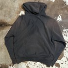 Vintage 90s Apple Employee Black Zip Up Hoodie Distressed And Faded Size L Rare