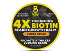 Club Biotin Beard Balm For Men - Beard Growth Shea Butter With Castor   Coconut