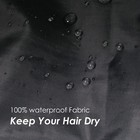 Auban Extra Large Shower Cap  Double-layer Waterproof Reusable  Xl Satin Lining