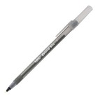 Round Stic Xtra Precision Ball Pen  Fine Point  0 8 Mm   Black  24-count