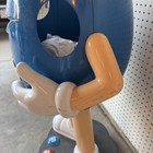 Rare  M m s - Blue Character Store Display With Storage   Wheels - 40  Tall