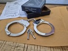 Smith   Wesson Model 91 Handcuffs Factory Polished 1970 s  Dead Stock New In Box