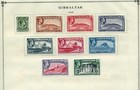 Gibraltar Collection On Complete Scott Blue International Pages To 1940