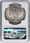 1886-zs Js Mexico Republic Zacatecas 8 Reales Silver Ngc Ms64  Cap Rays Toning