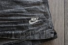 Vintage 90 s Nike Challenge Court Andre Agassi Shorts Acid Wash Denim Size Xs-s
