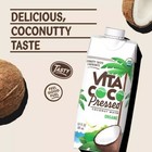 Vita Coco Organic Coconut Water Pressed More Coconutty Flavor Pack Of 12