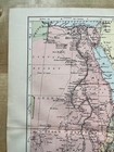 Antique Map Of Egypt And Abyssinia 1880