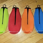 Insulated Zipper Bottle Koozie Set Of 4