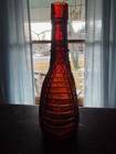 Vintage Wheaton  the Great American Decanter  Reddish Brown Glass Bottle 1970 s