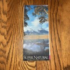 1983 British Columbia Province-issued Vintage Road Map 