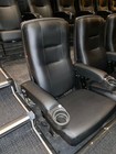 Lot Of 70 Used Theater Seating Cinema Movie Auditorium Chairs Seats Black