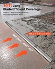 Vevor Concrete Screed Blade 14 Ft Length Aluminum Alloy Board Leveling Tool