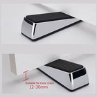 Metal Door Stop premium Rubber Heavy Door Stopper clearance Of 12mm-27mm  2pack 