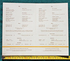 1970 s Via Railroad Menu Canada Passenger Train Railway Service Drink Menu