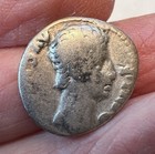  2  Octavian  Augustus Silver Denarius Ancient Coin    27 Bc - 14 Ad