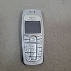 Nokia 6010 Vintage Cell Phone Blue Silver No Battery Untested Prop 90s  b
