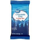 Great Value Energy Bar  Chocolate Chip  2 4 Oz  5 Count