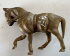 Vintage Solid Brass Horse Equine Decor Sculpture