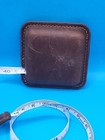 Square Leather Dressmakers-tailor Tape Measure self-locking pressure Release 60   
