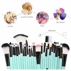 25-piece Makeup Brush Set - Complete Face   Eye Brush Collection