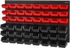 48-bin Wall Mounted Storage Bins Parts Rack Organizer Garage Shop Tool Organi   