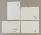 1956 Malaya Real Photo X 4 - View Of Kuala Lumpur